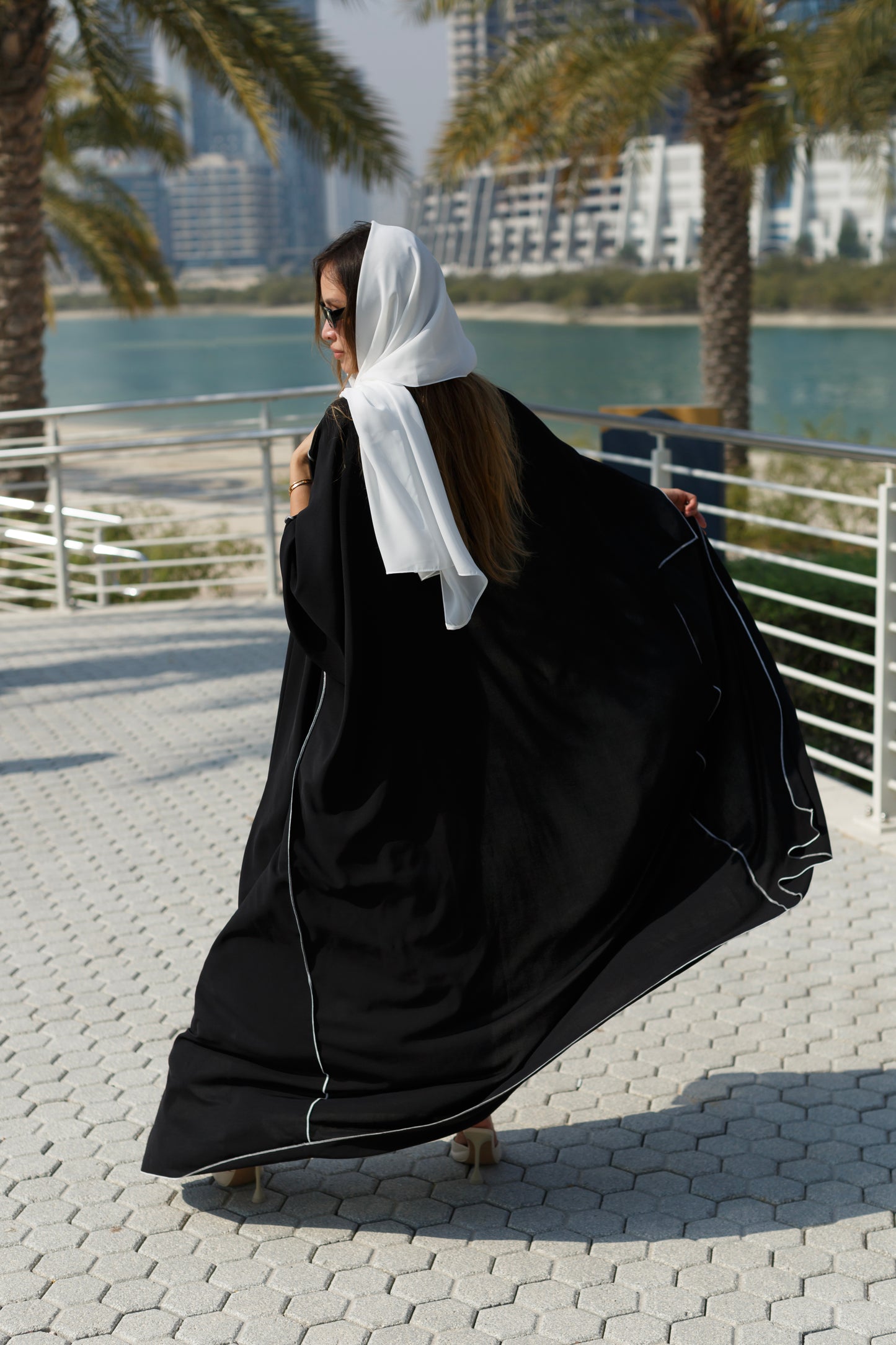 Upside down abaya