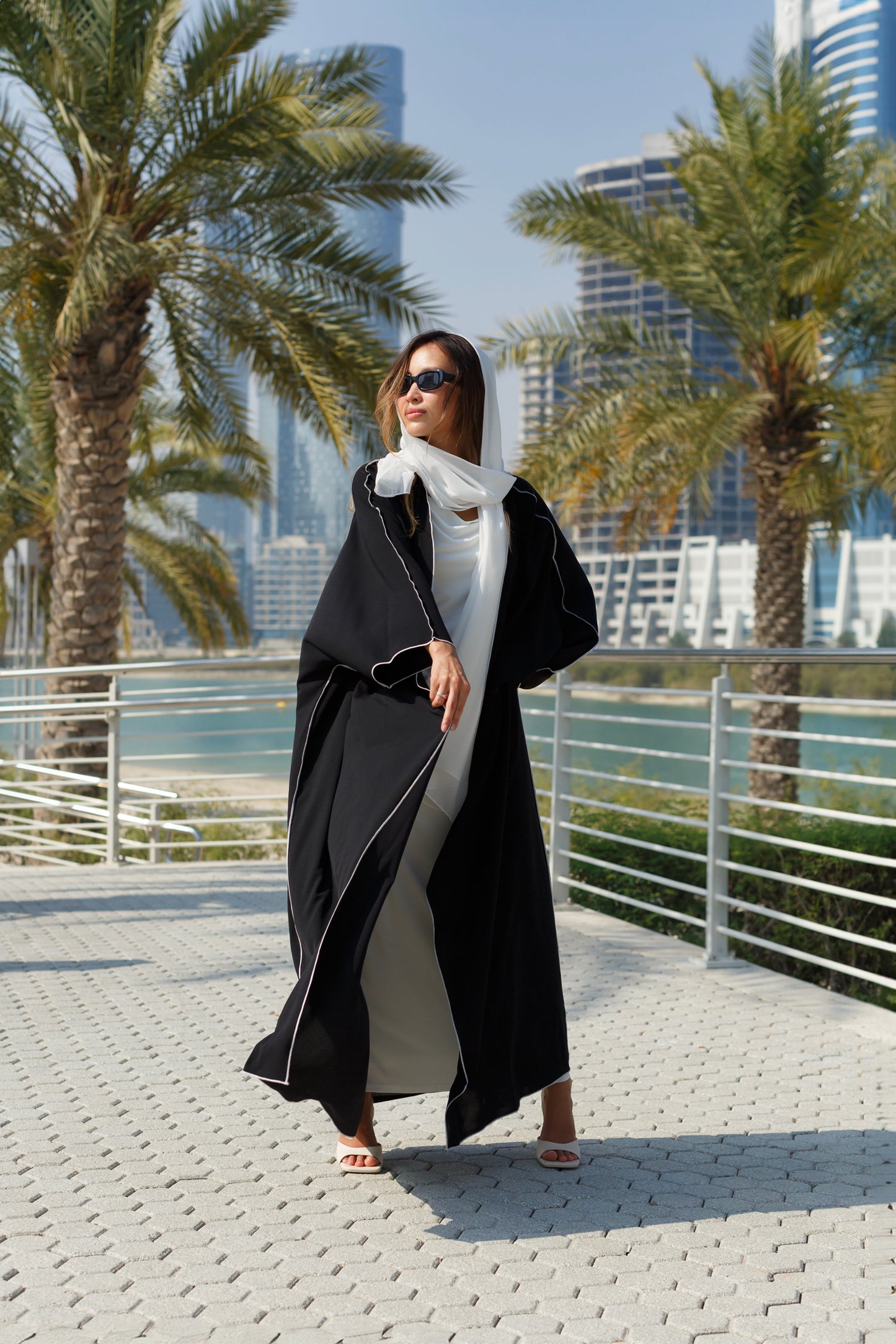 Upside down abaya